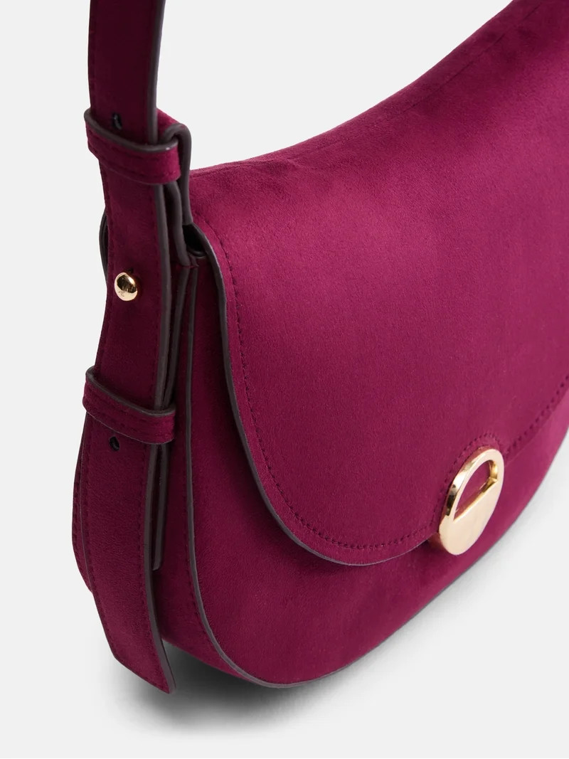 Scenario Women's Crossbody Handbag, Merlot Wine | Walmart (US)