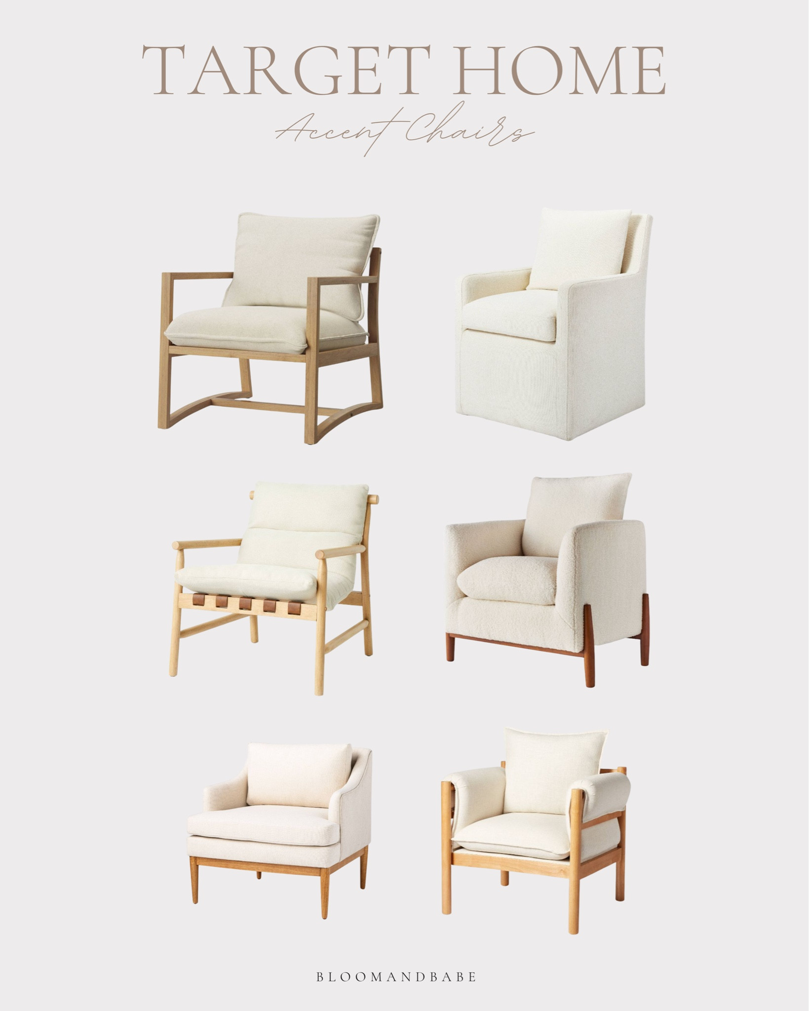 Accent chairs we love at unbeatable prices!

Accent chairs /studio McGee /target home /target / budget friendly finds 

#LTKhome #LTKstyletip #LTKunder100