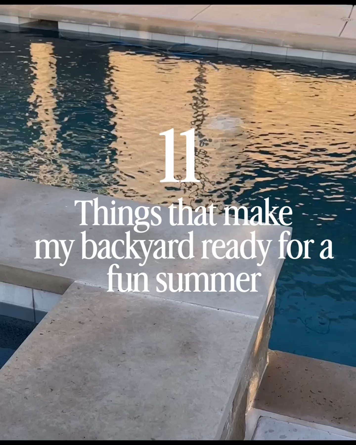 11 things that make my backyard feel ready for a fun summer
