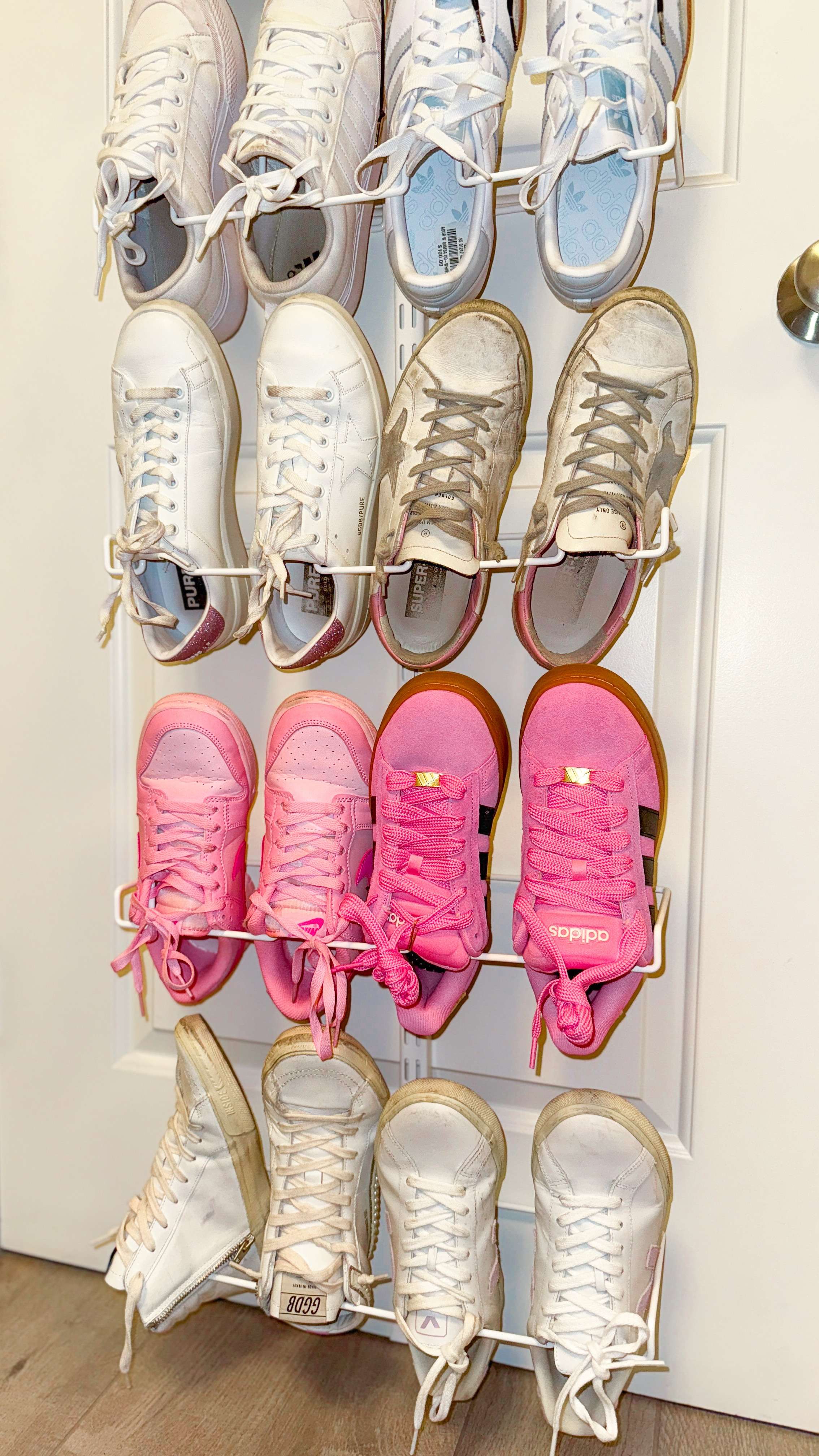 Shoe Organization for over the door is on SALE NOW 🍬🍭🩰☁️🌸

#LTKStyleTip