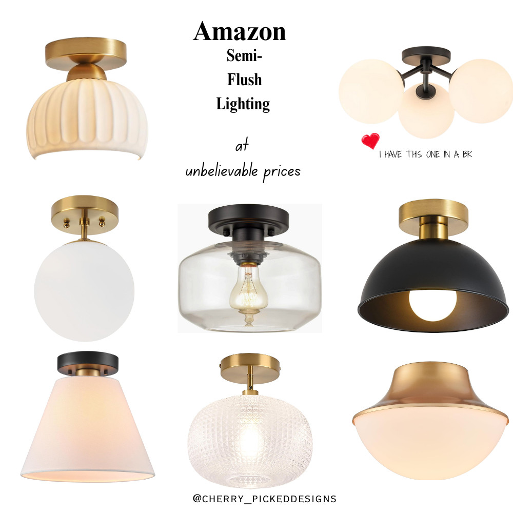 💡 Brighten up your space without breaking the bank! 💡 We've rounded up some fantastic and affordable semi-flush mount lighting options from Amazon that will add style and illumination to any room. From modern to classic, find the perfect fit for your home. Tap the link in bio to shop these budget-friendly finds! 


#SemiFlushMountLighting #AffordableLighting #AmazonHome #BudgetDecor #LightingIdeas #HomeImprovement #LightFixtures #InteriorLighting #LinkInBio #ShopTheLook #HomeOnABudget  

 #LTKHome #LTKFindsUnder50 #LTKFindsUnder100