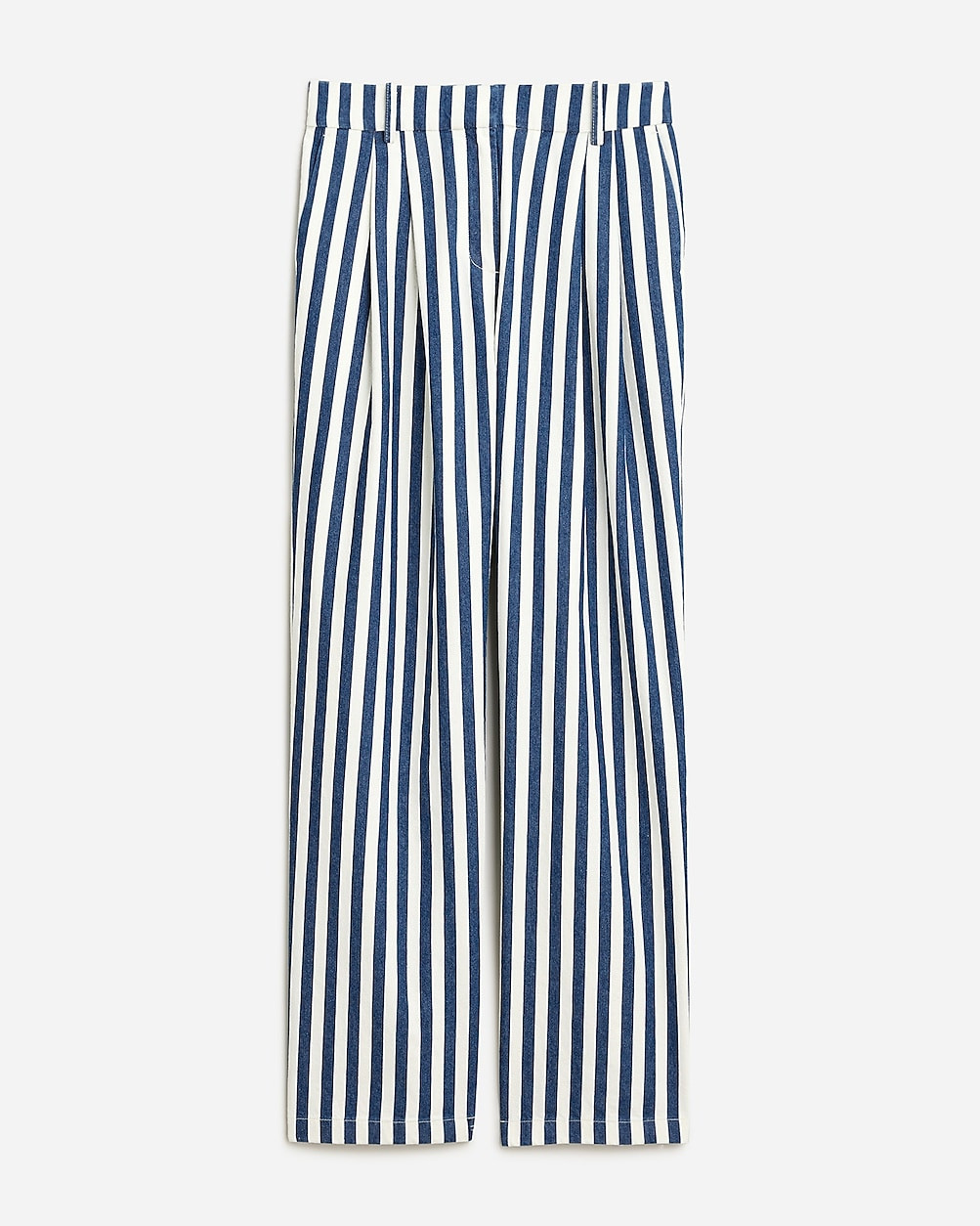 Wide-leg essential pant in sailor stripe | J. Crew US