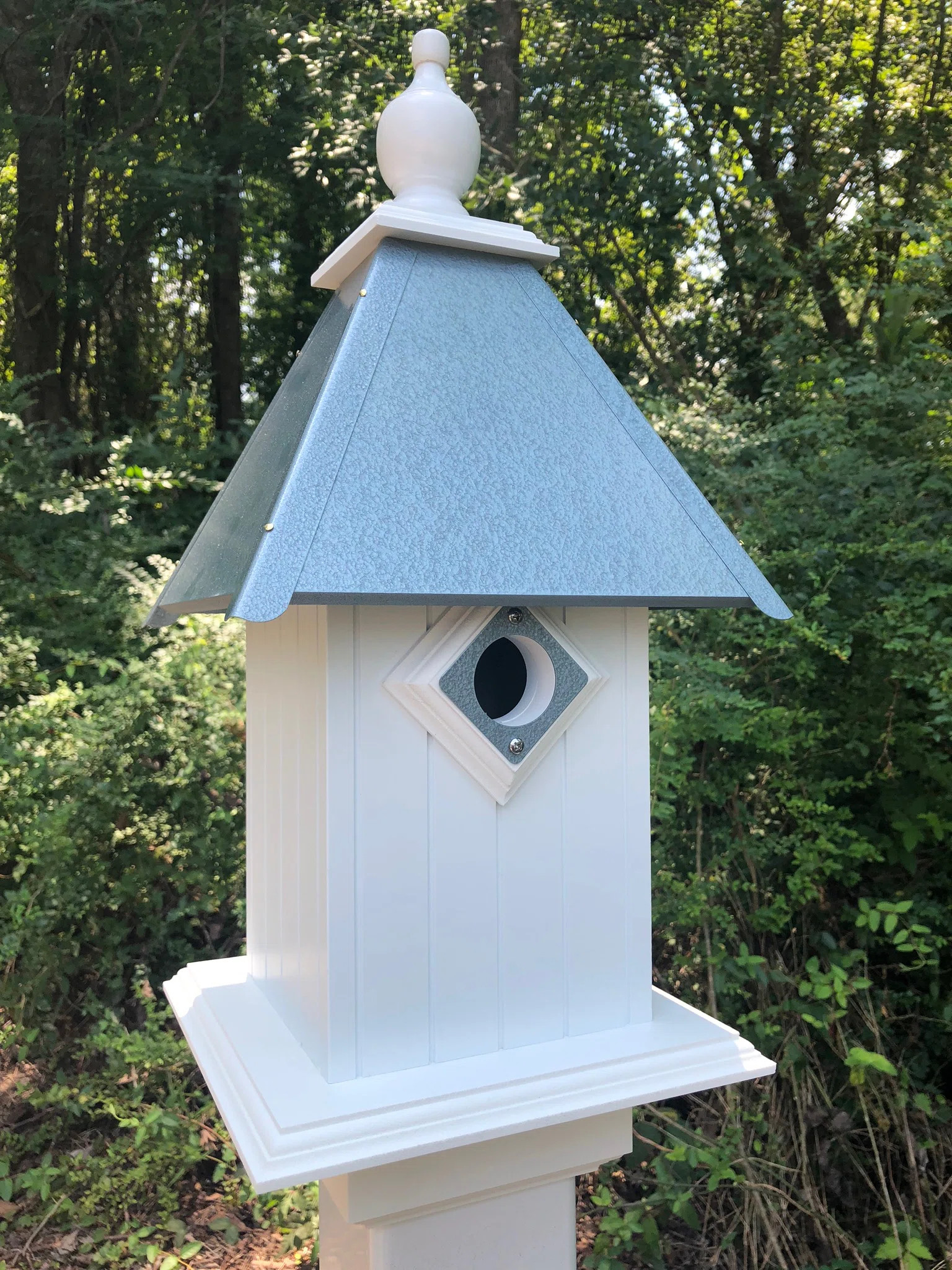 Fort Calhoun 22'' H x 13.25'' W x 13.25'' D Post Rust Resistant Birdhouse | Wayfair North America