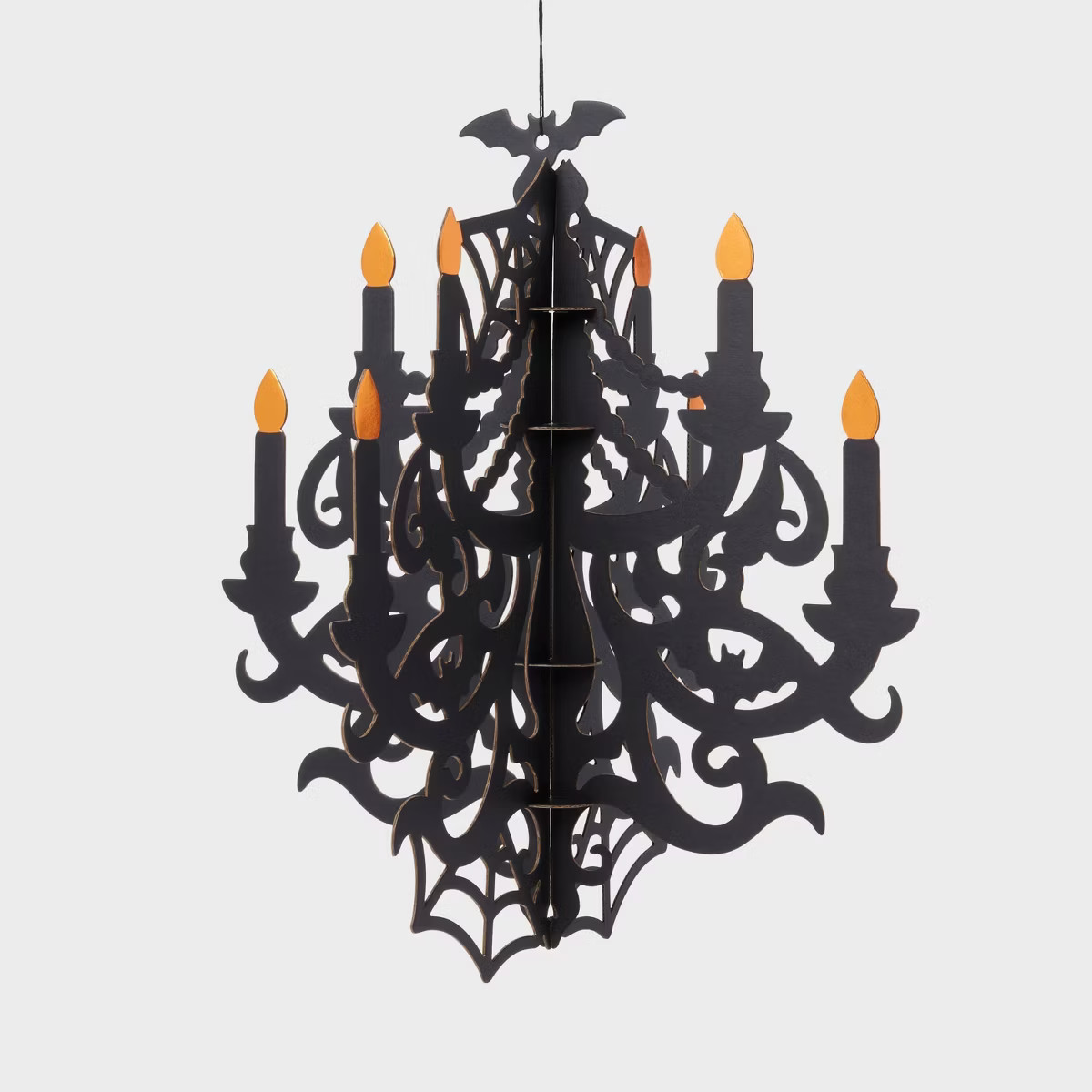 Halloween Haunted House Hanging Paper Chandelier - Spritz™ | Target