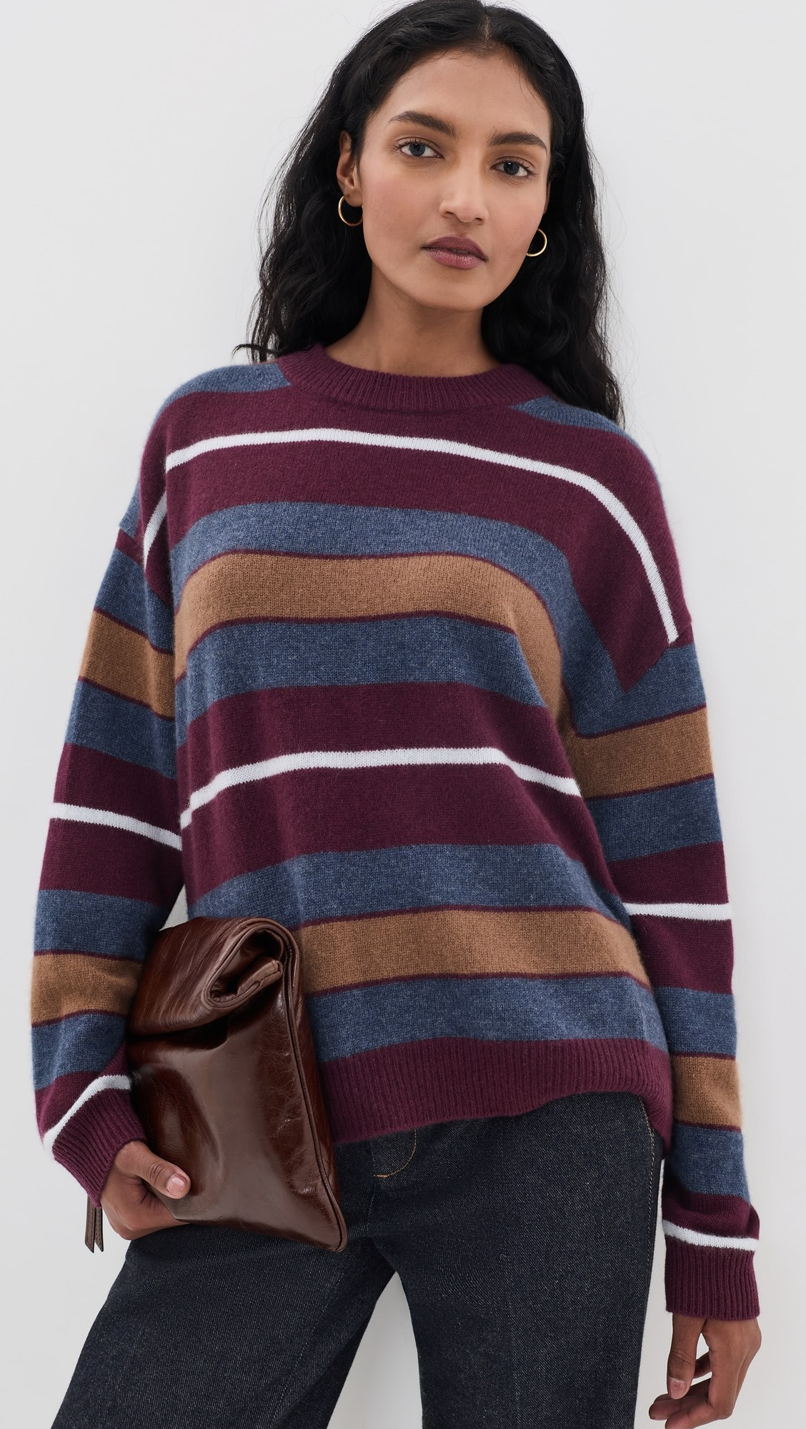 STAUD Serrano Cashmere Relaxed Crew Sweater | Shopbop | Shopbop