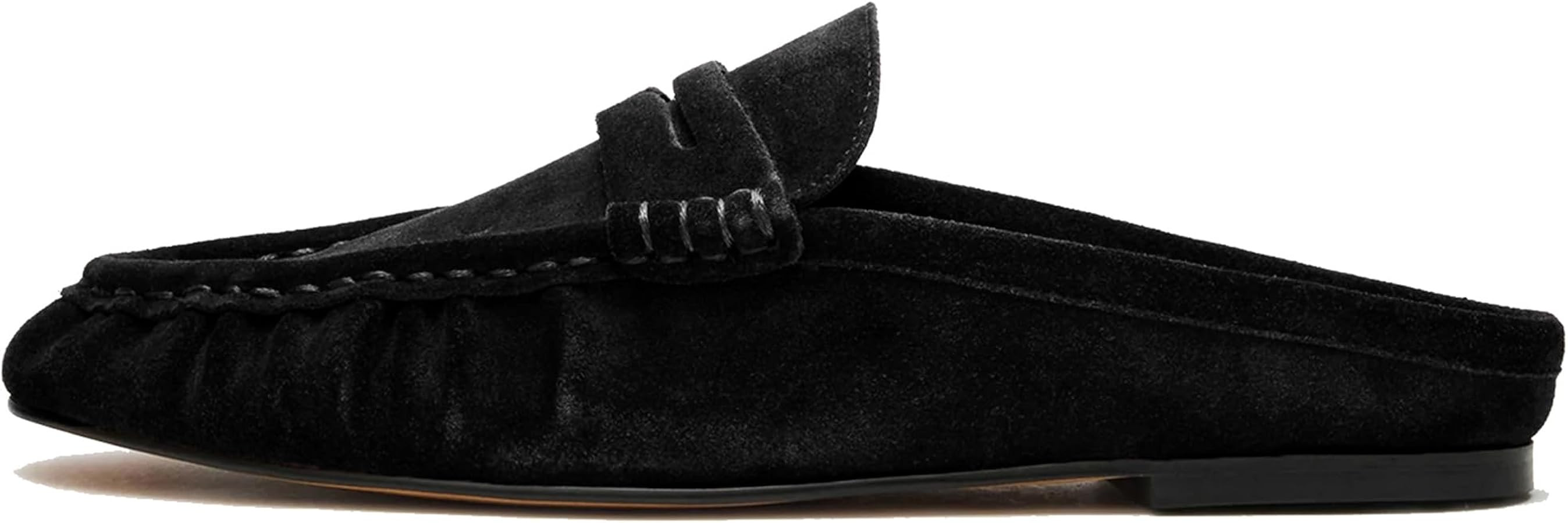 Penny Loafers for Women Comfortable Slip on Suede Loafers Mules Women’s Closed Toe Loafer Slide... | Amazon (US)