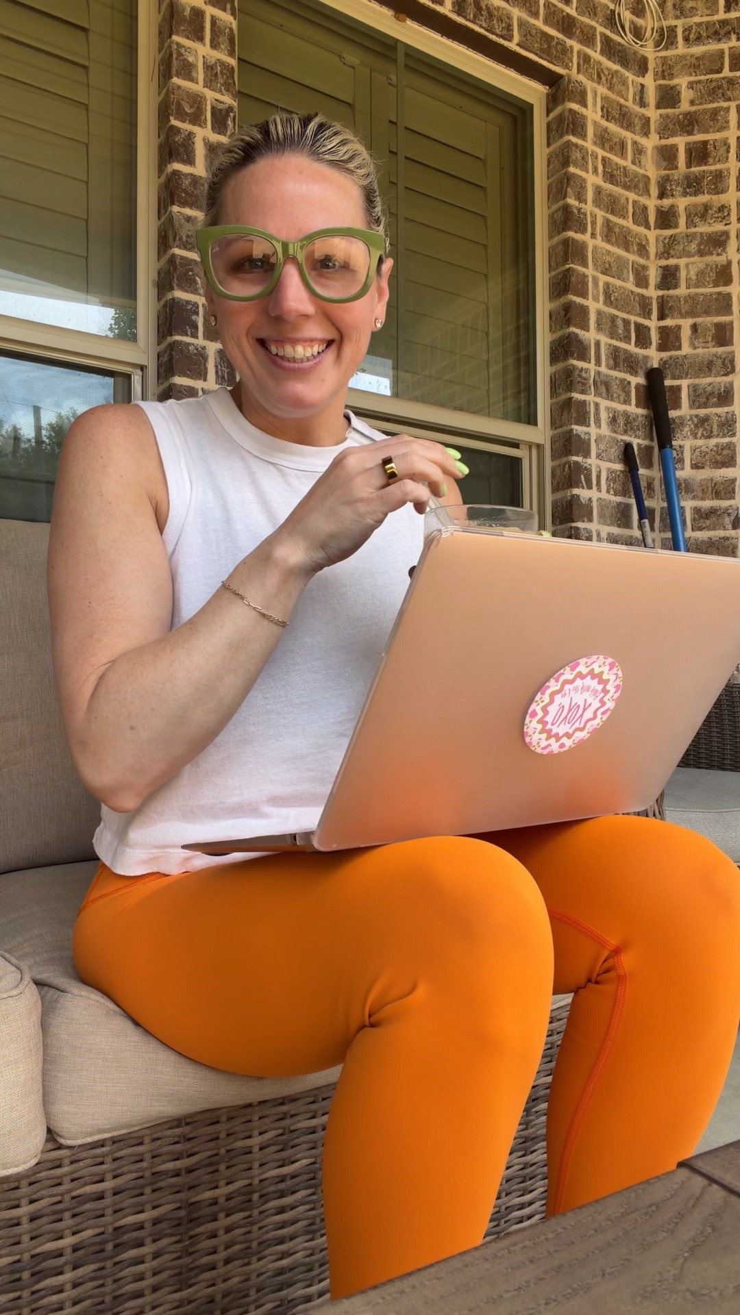 Happy Tuesday! Coffee and yap!
My leggings are spanx size medium
Readers are by peepers!

#LTKHome #LTKActive #LTKootd