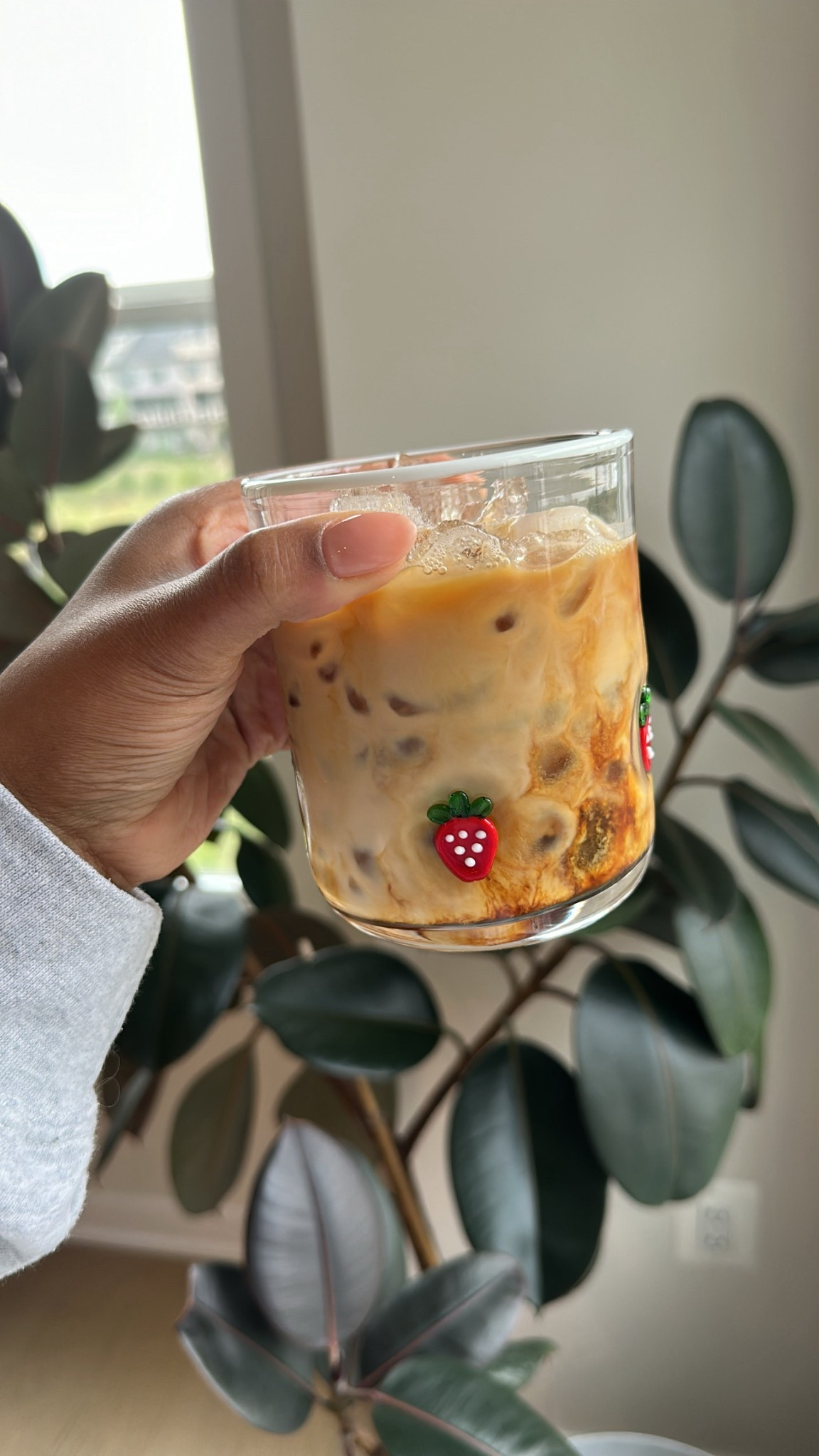 Coffee in my fave little strawberry glass! a kitchen essential at this point!

#LTKSeasonal #LTKFindsUnder100 #LTKFindsUnder50