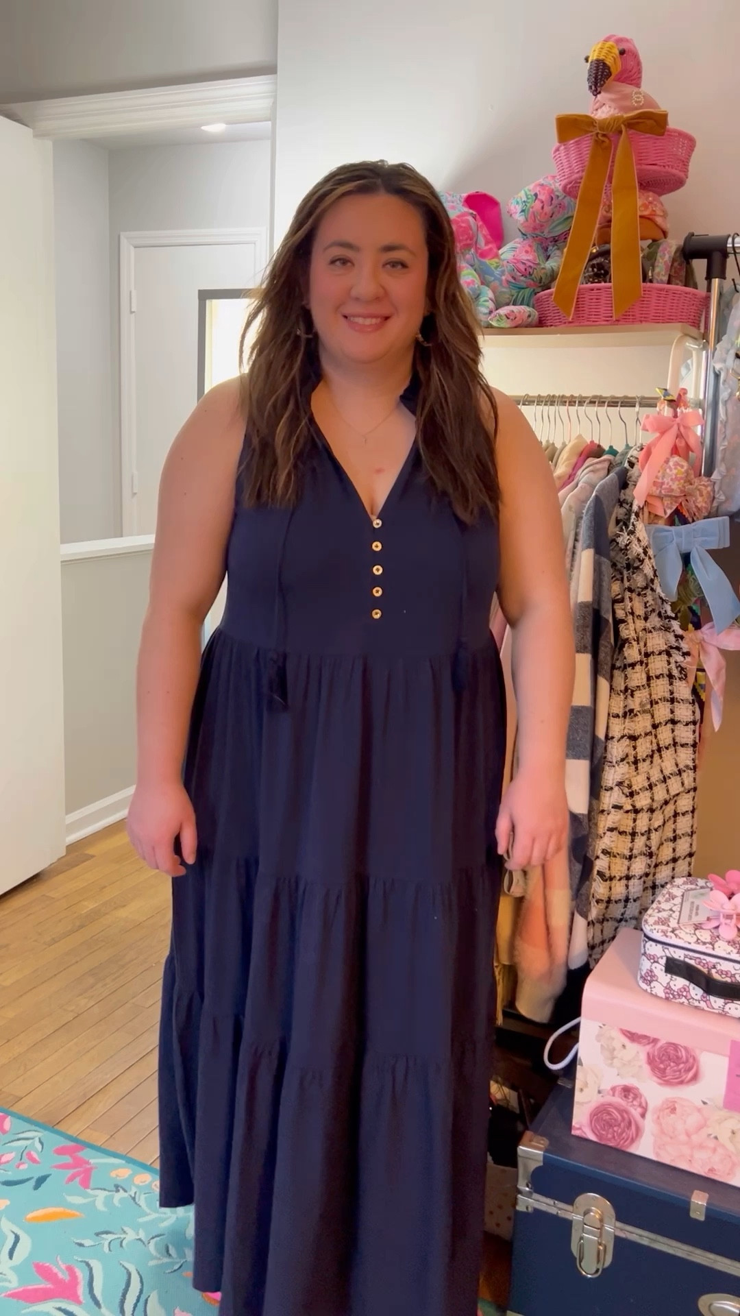 Lilly Pulitzer Malone Maxi Dress

Navy blue maxi dress, vacation dress, preppy outfit, classic style, resort wear 

#LTKSeasonal #LTKstyletip #LTKmidsize