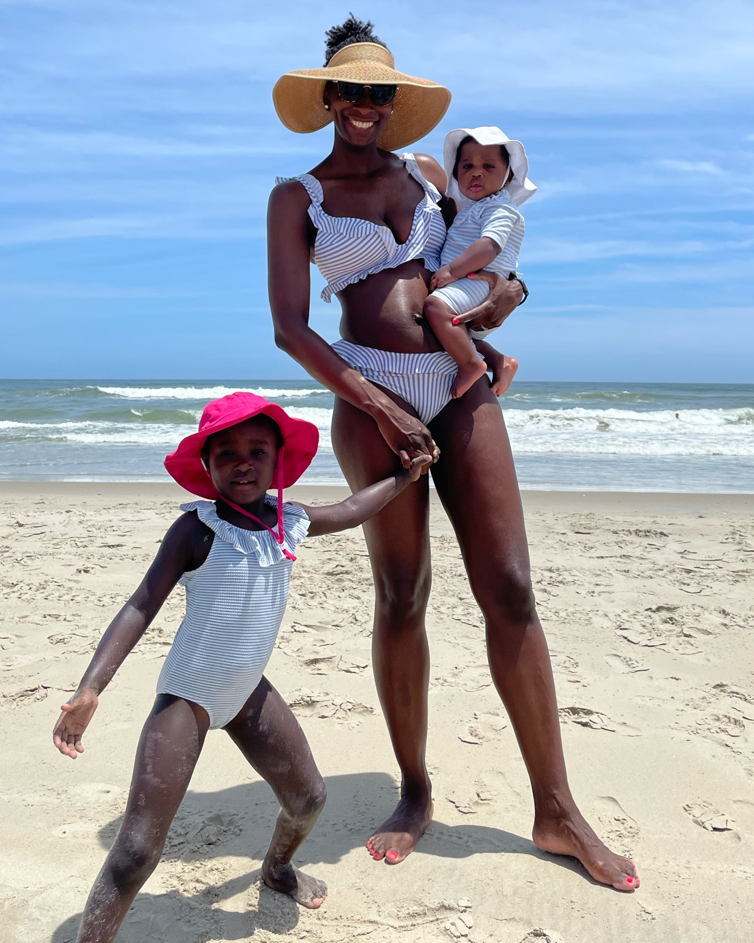 Family matching! Blue and white stripe is back at HM

#LTKswim #LTKbaby #LTKkids