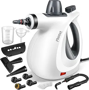 Pressurized Handheld Multi-Surface Natural Steam Cleaner with 12 pcs Accessories, Multi-Purpose S... | Amazon (US)