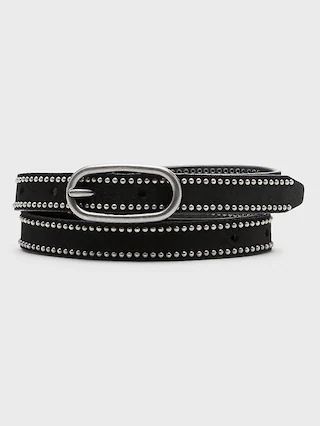 Studded Leather Wrap Belt | Banana Republic (US)