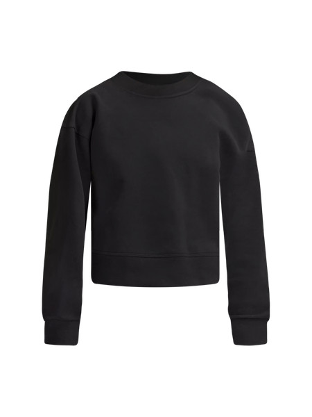 Perfectly Oversized Cropped Crew *French Terry | Women's Hoodies & Sweatshirts | lululemon | Lululemon (US)