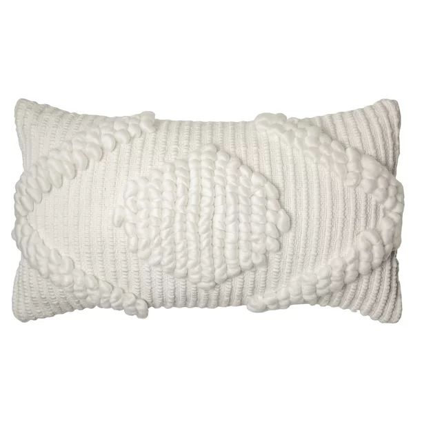 Better Homes & Gardens, Tufted Diamond Oblong Decorative Throw Pillow, 14”x24”, White | Walmart (US)