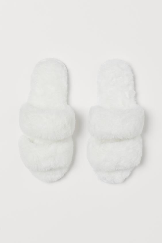 Faux Fur Slippers | H&M (US)