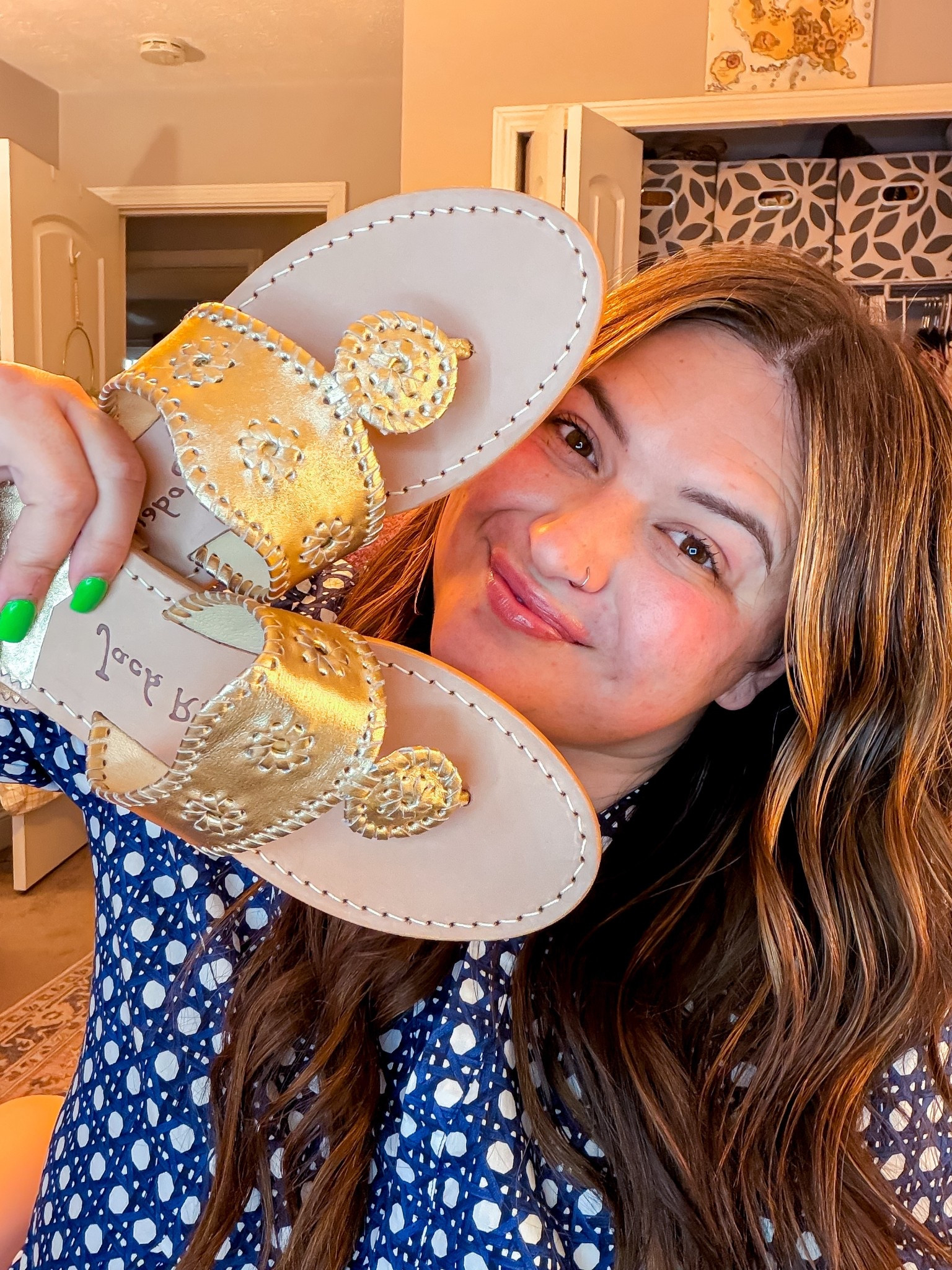 Jack Rogers sandal- perfect for spring & summer ☀️
Size 9 - TTS 
#jackrogers 