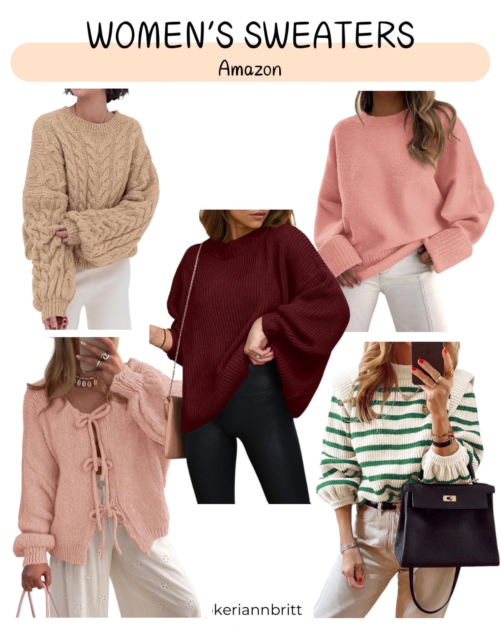 Amazon Sweaters for Women

Knit sweater / tie front sweater / tunic sweater 

#LTKSeasonal #LTKFindsUnder50 #LTKStyleTip