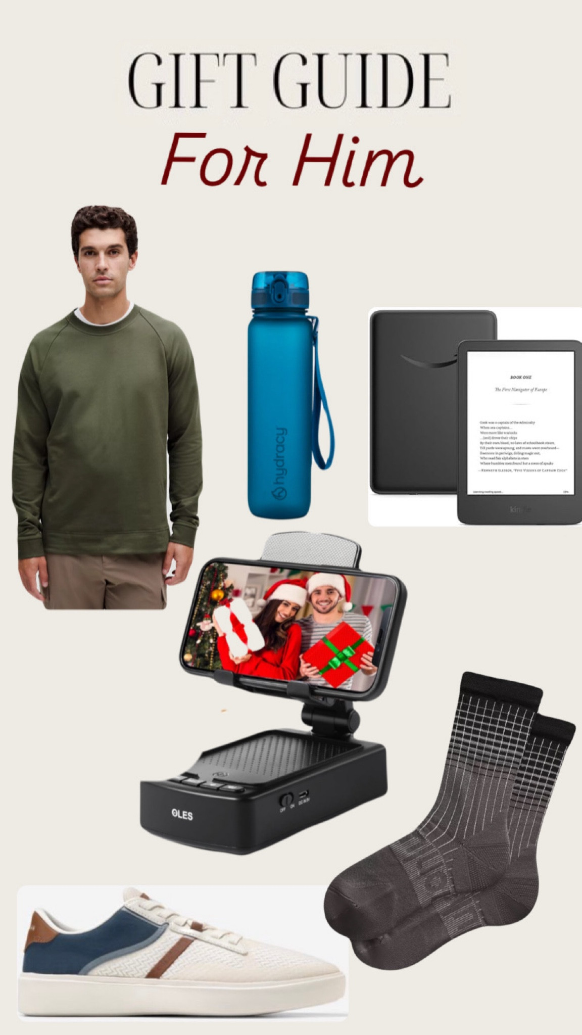 For the man in your life who has everything 

#LTKCyberWeek #LTKHoliday #LTKGiftGuide
