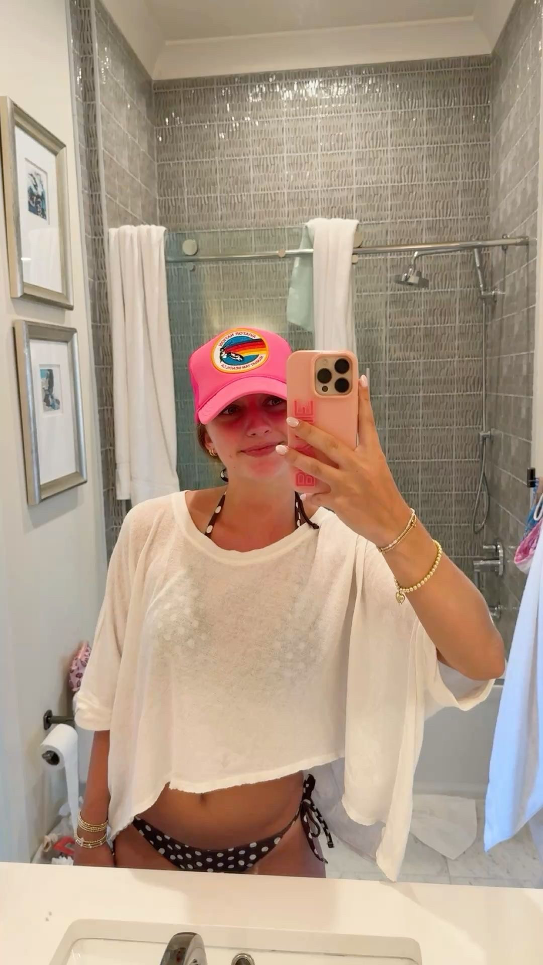 Summer beach fit!! Small top and xs swimsuit! We the free shirt from free people is no longer sold:( 

#LTKActive #LTKSummerEdit #LTKSwim