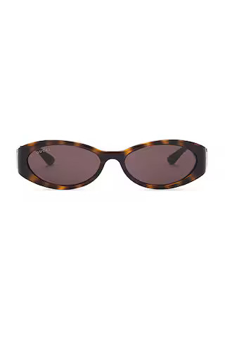 Hailey Oval Sunglasses | FWRD 