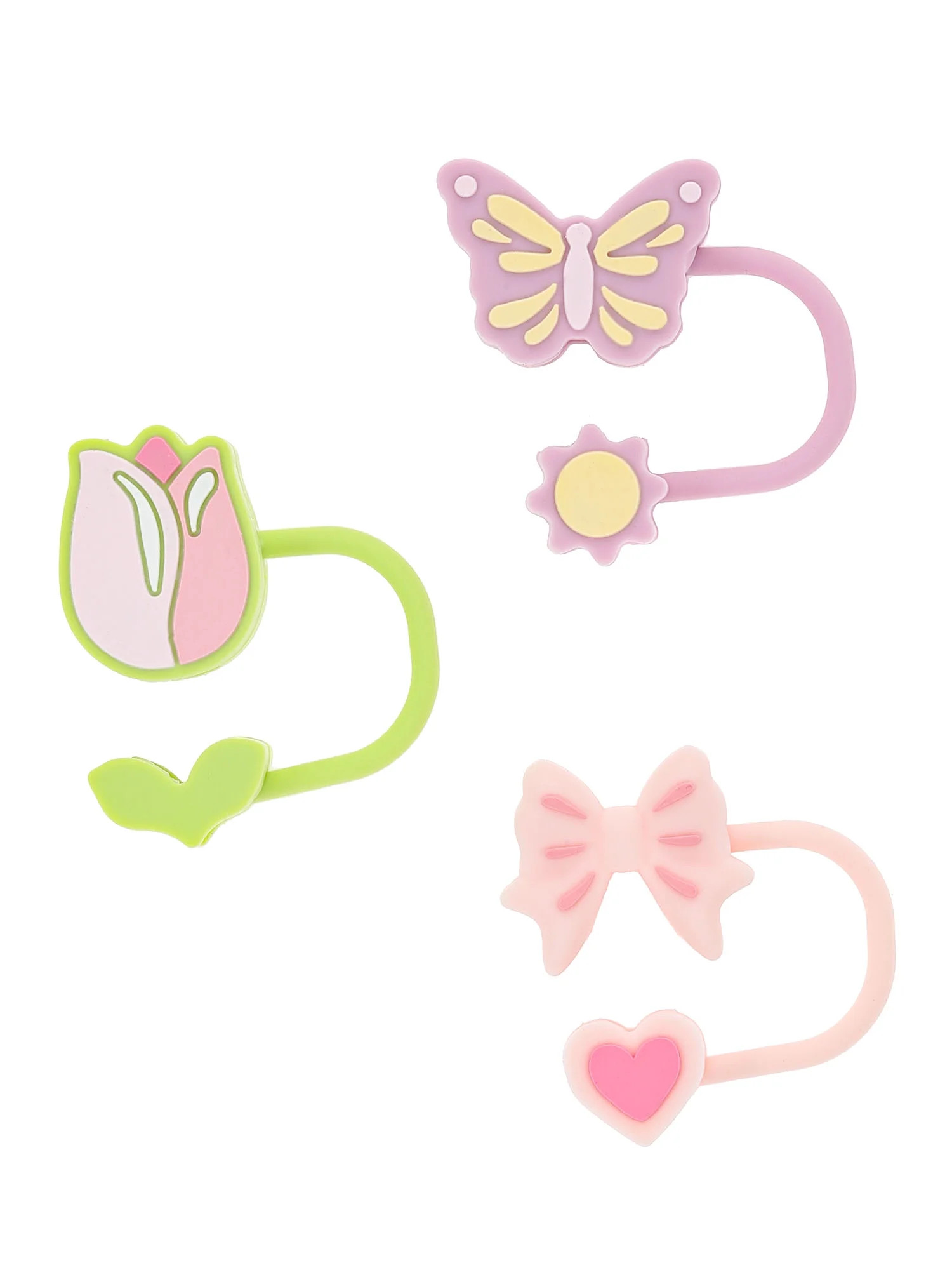 Packed Party Full Bloom Straw Topper Set, 3 Piece | Walmart (US)