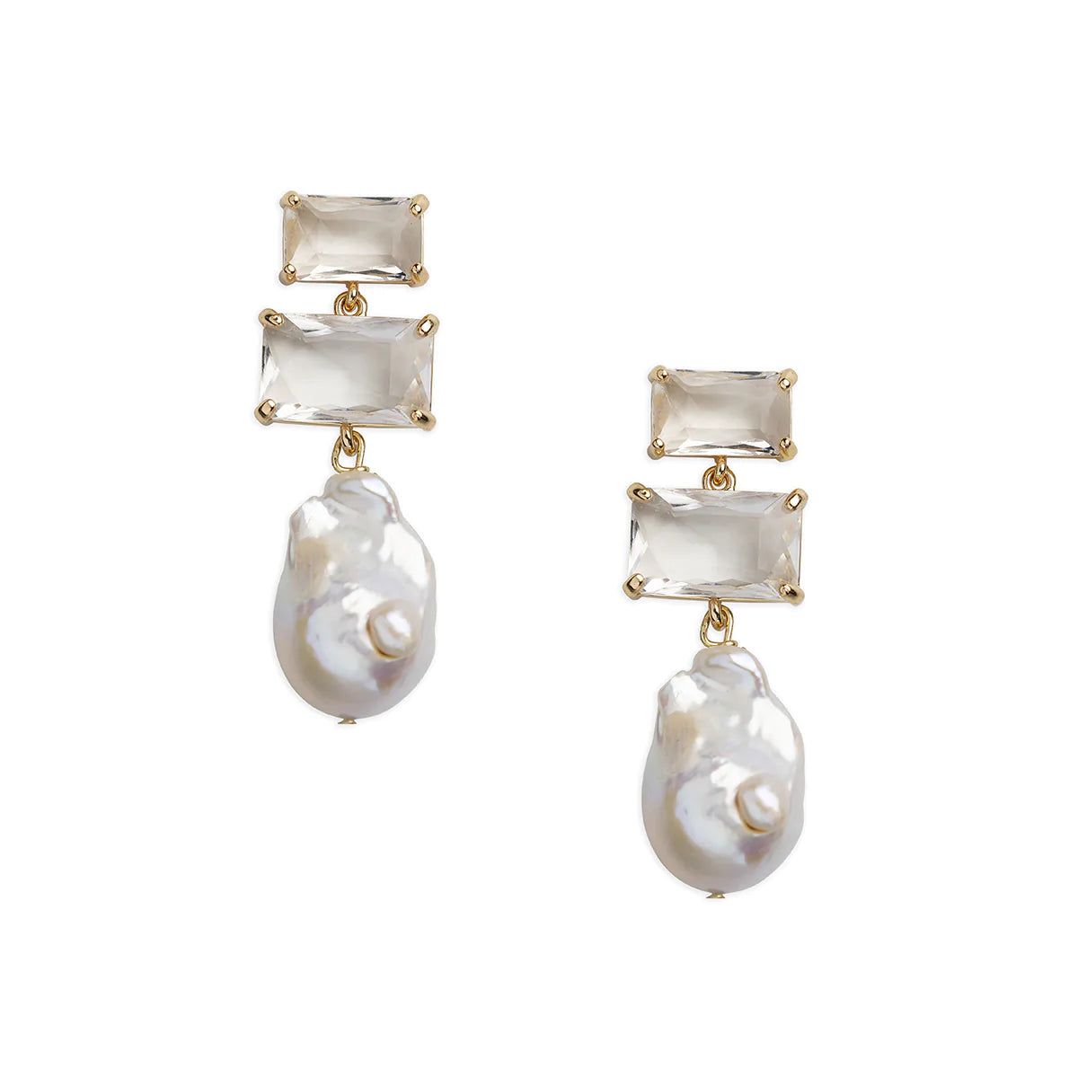 Neely Phelan Mira Pearl Drop Earrings | Frock Shop