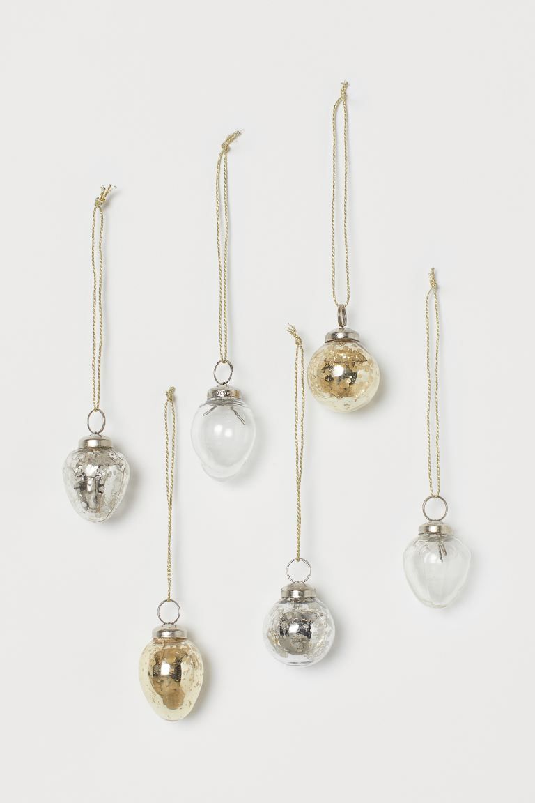 6-pack Christmas Ornaments | H&M (US + CA)