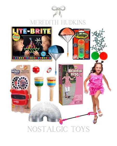 Trending toys, popular toys, Christmas toys, nostalgic toys from the 80s, vintage metal Jack’s game set, retro toys, jacks game with ball, parachute toy, skipping ankle toy, view master discovery kids, light Brite, slinky, Christmas gifts for girls, Christmas gifts for boys, Amazon gifts, stocking stuffer, gifts under $10

#LTKkids #LTKGiftGuide #LTKunder50
