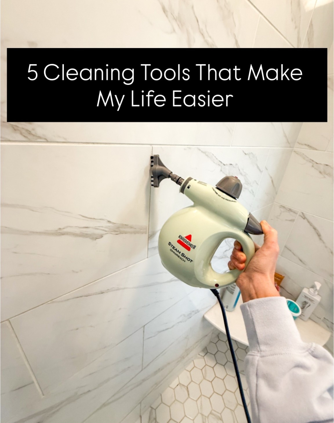 5 cleaning tools that do the hard work for you! These make everyday clean-ups faster, easier, and (dare I say) a little more fun! I would recommend these products/tools to anyone because they are so effective, affordable, and versatile. Here's the list 👇

1️⃣ Mini Handheld Vacuum – I keep this in the kitchen for all. the. crumbs. It’s small, compact, and easy enough that the girls use it too! Perfect for quick messes anywhere in the house (or even your car!)

2️⃣ Electronic Scrubbers – My pink one has different attachments (and an extendable pole for getting both low and high areas). It makes cleaning showers, tubs, stovetops, and sinks so much easier. The small red one is perfect for cracks and crevices — grout, window tracks, faucets. It's small but mighty!

3️⃣ Bissell Hand Steamer – A total game changer. This tool blasts away gunk from window tracks, sinks, and everywhere in between — using just hot steam to clean and disinfect. I use it in every room! I love that it doesn't use any chemicals and cuts my cleaning time down significantly!

4️⃣ Dawn Powerwash – Cuts through grease and grime in seconds. I use it for quick bathroom or kitchen wipe-downs and tougher deep cleaning jobs as well — easy, effective, and smells amazing.

5️⃣ Microfiber Cloths – The secret to actually picking up dust instead of spreading it around. They grab dirt and dust so well and leave everything looking freshly cleaned. They are also more sustainable than using rolls and rolls of paper towels. 

#cleanwithme #cleaningmotivation #cleaningaccount #deepclean #satisfyingcleaning #deepcleaning #cleaningtipsandtricks #cleaning #cleaningtips #cleanhome #cleaninghacks #cleaningproducts #cleaningtools #homegadgets #amazonhome #musthaveproducts #bestsellers

#LTKFamily #LTKFindsUnder50 #LTKHome