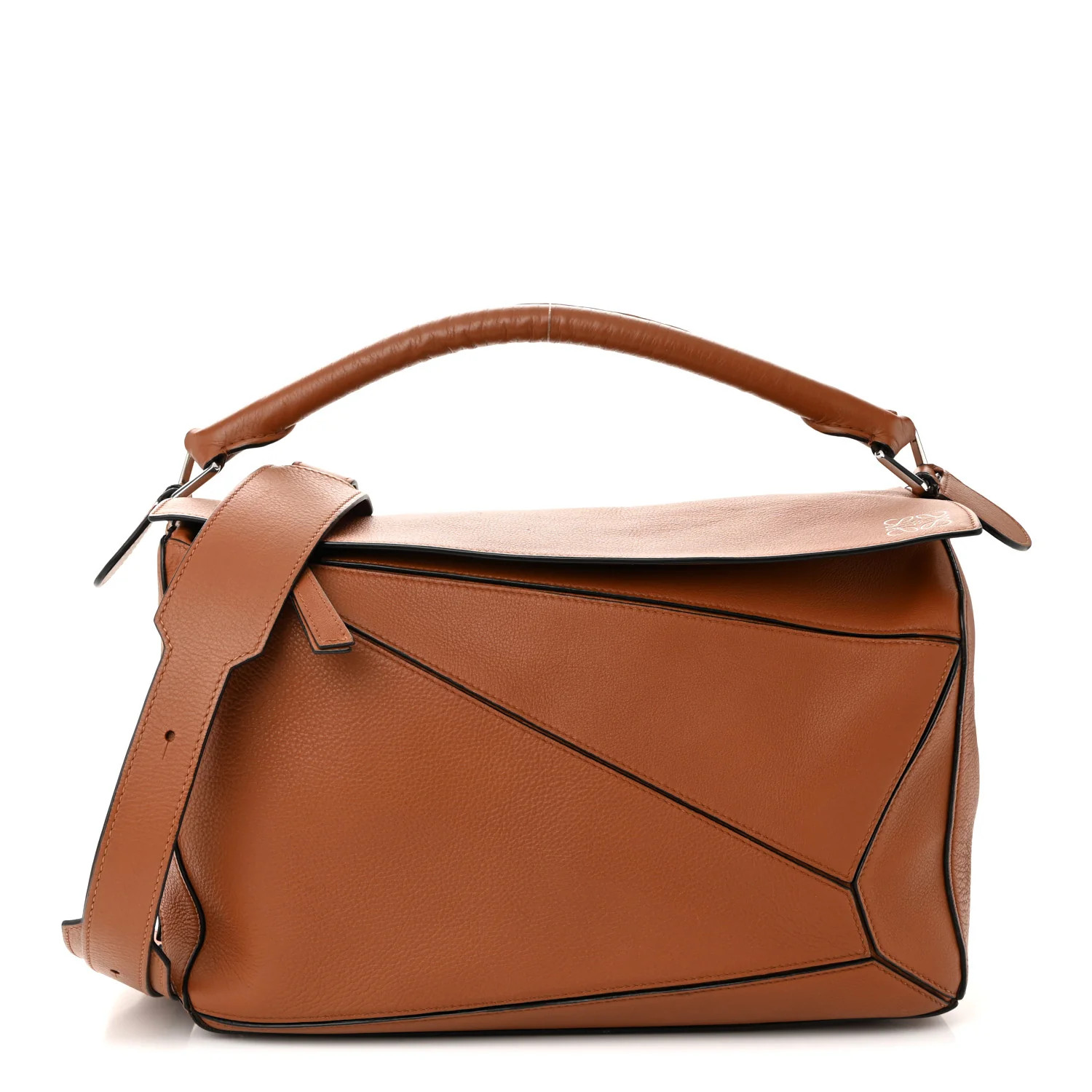Calfskin Large Puzzle Bag Tan | FASHIONPHILE (US)