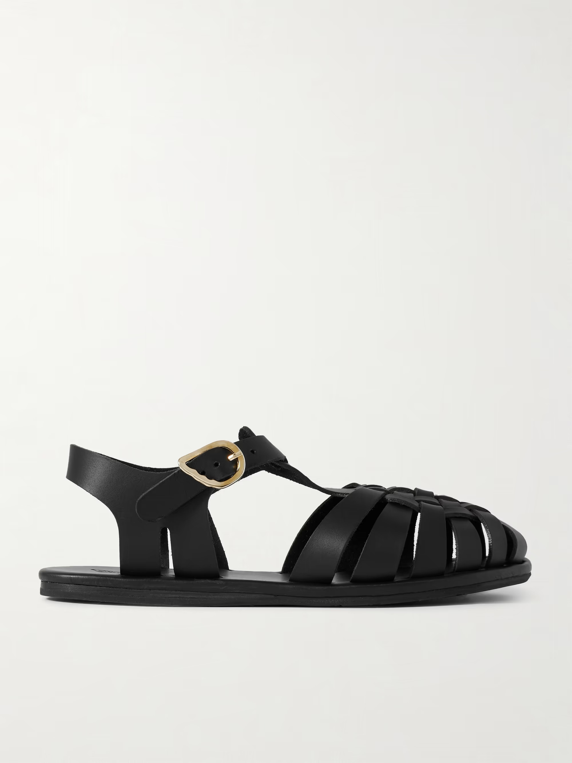 Karina woven leather sandals | NET-A-PORTER (UK & EU)