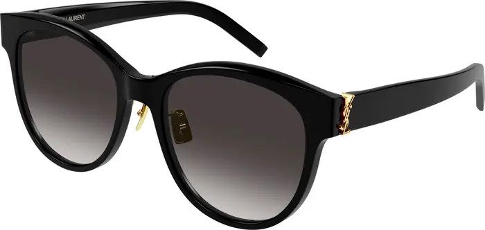 Saint Laurent 56mm Gradient Cat Eye Sunglasses | Nordstrom | Nordstrom