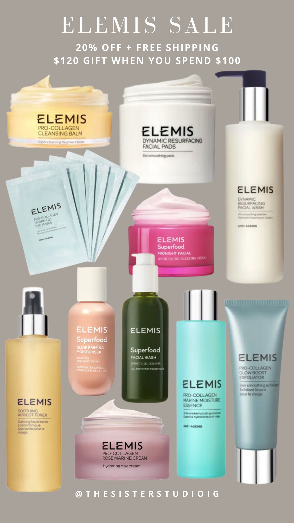 20% OFF today!! Code MDW20


@elemis #elemispartner 


#LTKSaleAlert #LTKBeauty