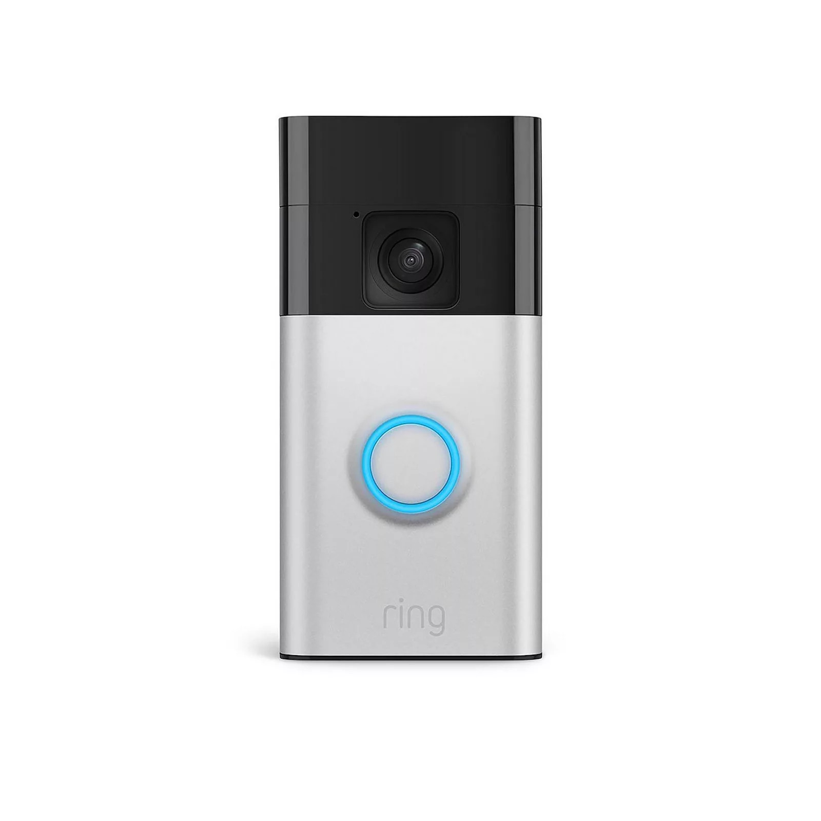 Ring Battery Doorbell with Head-to-Toe HD Video, Live View with Two-Way Talk, and Motion Detection & Alerts, Satin Nickel | Kohl's
