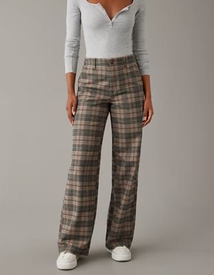 AE Super High-Waisted Baggy Wide-Leg Trouser | American Eagle Outfitters (US & CA)