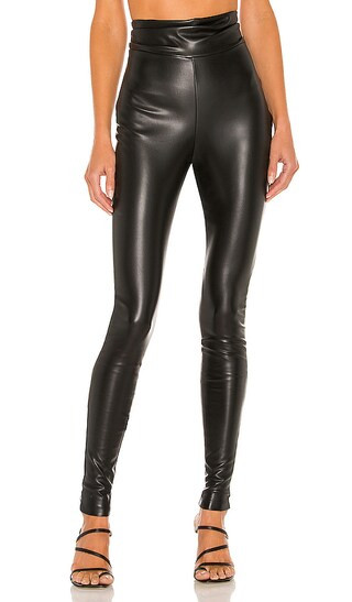 Nookie Viktoria Faux Leather Pants in Black. - size S (also in XS) | Revolve Clothing (Global)
