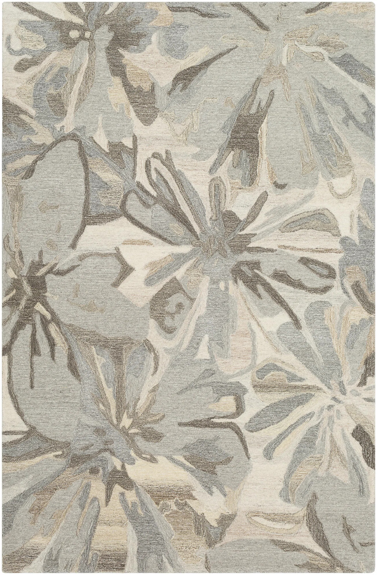Elsberry Handmade Tufted Wool Taupe Area Rug | Wayfair North America