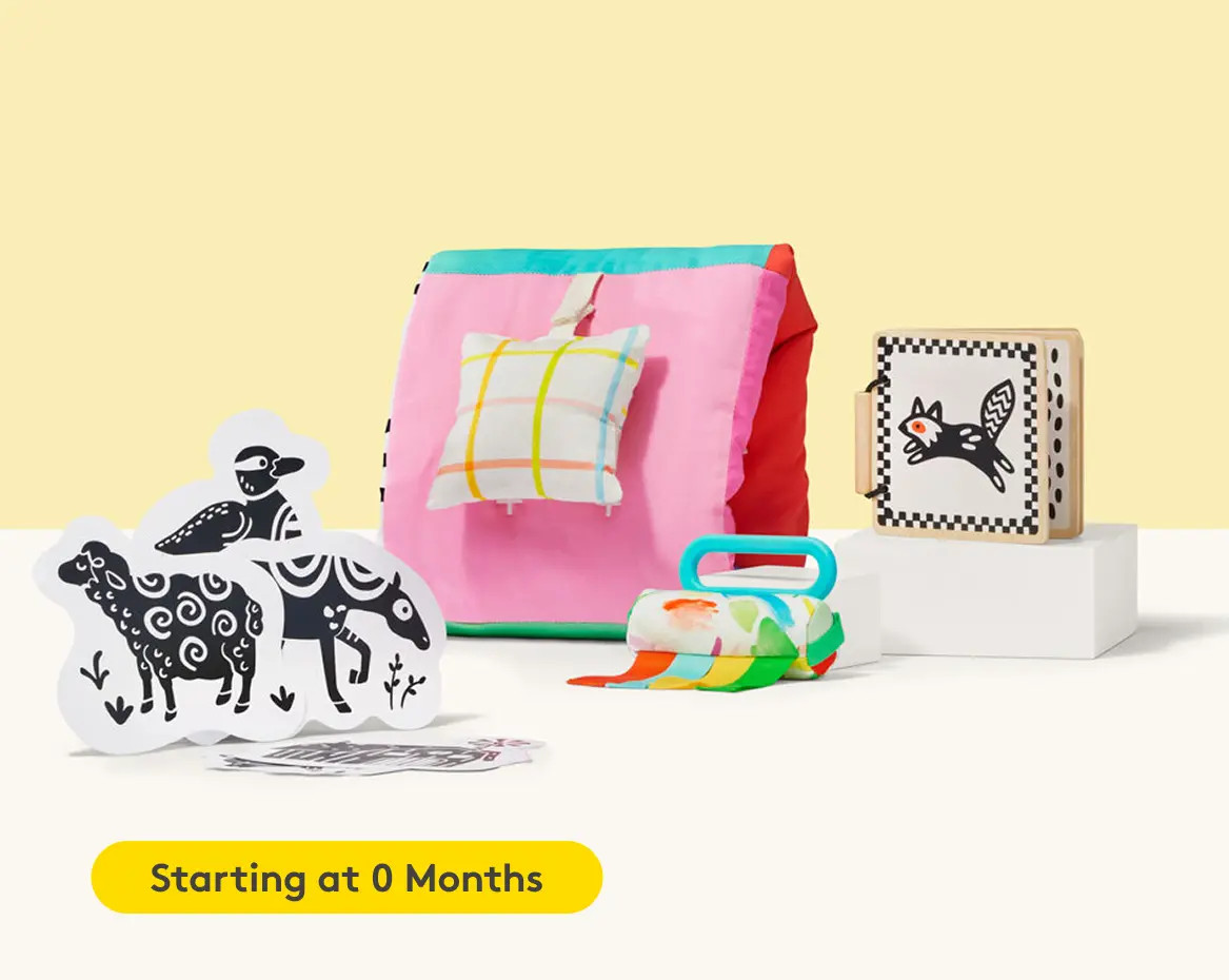 Baby Sensory Mini Kit | Sensory Toys for 0+ Months Old | Lovevery | LOVEVERY
