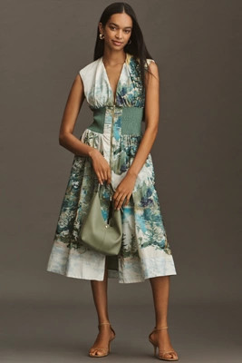 The Tommie Zip-Front Midi Dress | Anthropologie (US)