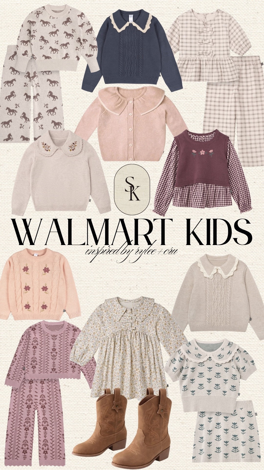 Walmart outfits for little girls that look like Rylee & Cru

#LTKKids #LTKBaby #LTKSeasonal