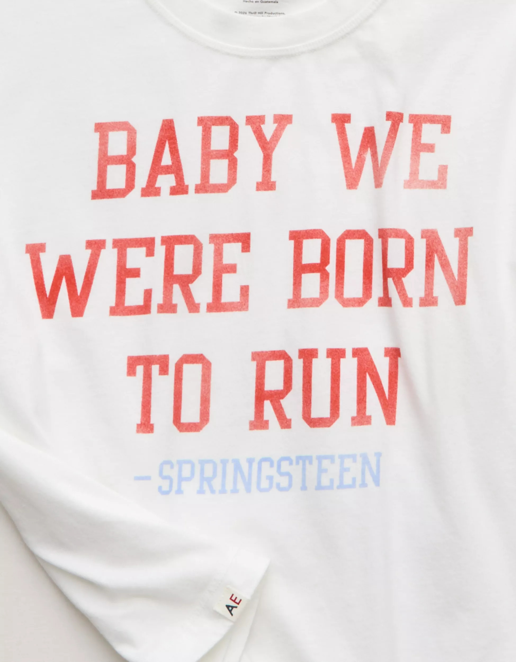 AE Boxy Bruce Springsteen Graphic T-Shirt | American Eagle Outfitters (US & CA)