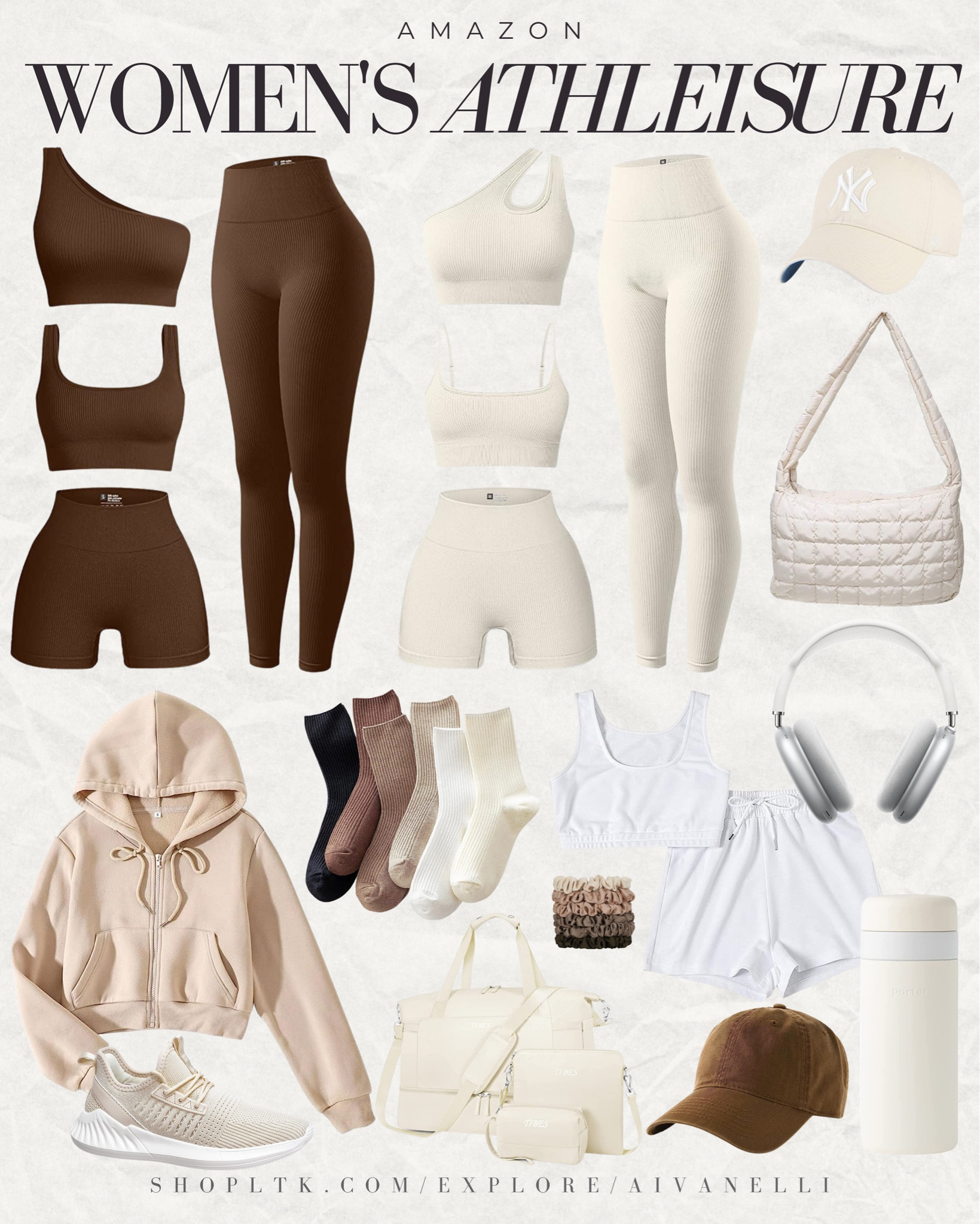 Amazon Women’s Athleisure!

Women’s date night outfit ideas
Women’s distressed denim
Outfit ideas for spring
Spring fashion
Spring style
Leather pants
Black heels
Hoop earrings
Black clutch
Black bodysuit
Women’s night looks
Styled look
Women’s workwear
Beach riot
Summer coverup
Braided sandals
Summer makeup
Easy summer makeup
Beach makeup
Body conscious swimwear
Women’s leggings
Women’s two piece sets
Affordable Athleisure
Women’s running shoes
Running sneakers
Athletic gear

#LTKstyletip #LTKsalealert #LTKFitness