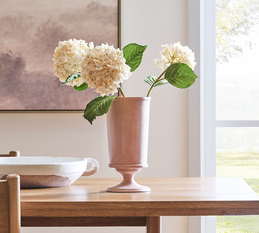 Faux Blush Hydrangea Bundle | Pottery Barn (US)