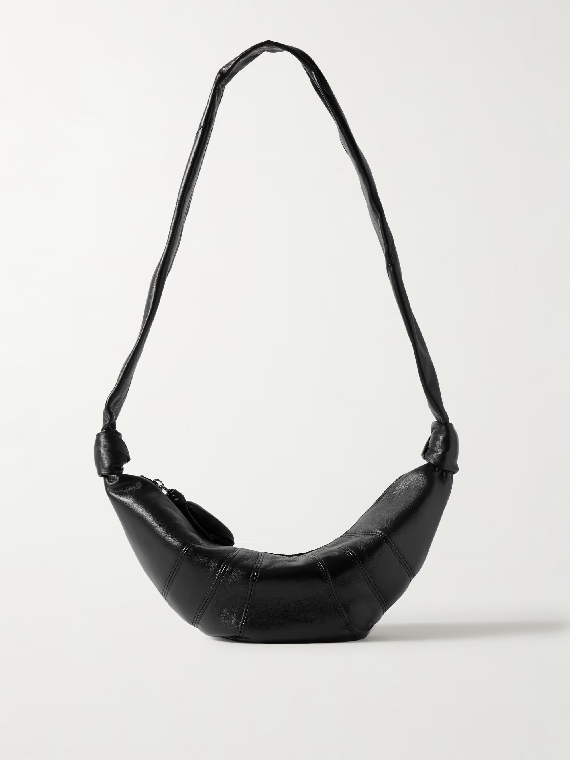 Croissant small paneled leather shoulder bag | NET-A-PORTER APAC