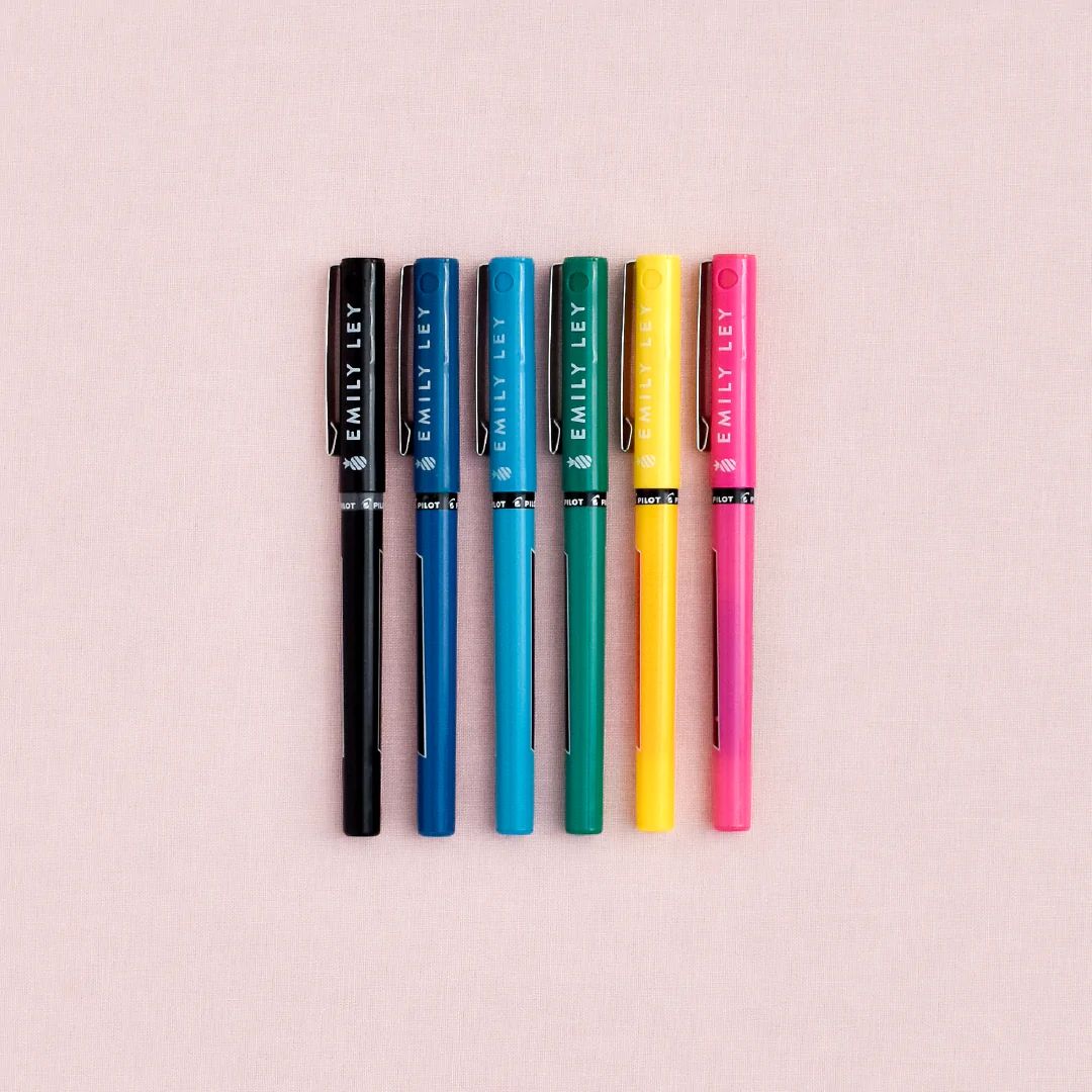 Pilot Precise V5 Pen Set, Happy Stripe® | Simplified