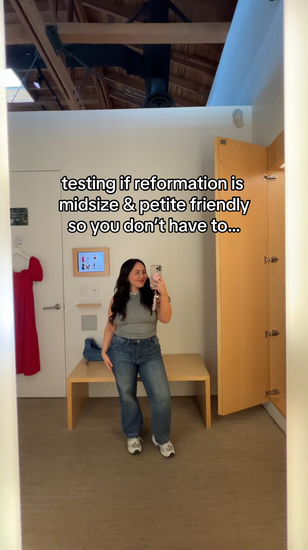 for reference, I’m a size 6/8 & height of 4’10 #reformation #petite #petitefashion #midsizefashion #midsize #midsizestyle 

#LTKStyleTip #LTKMidsize #LTKWorkwear