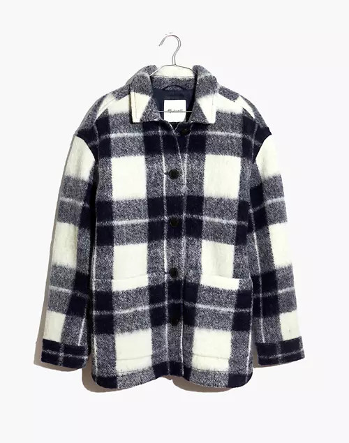 Walton Shirt-Jacket in Colleton Plaid | Madewell