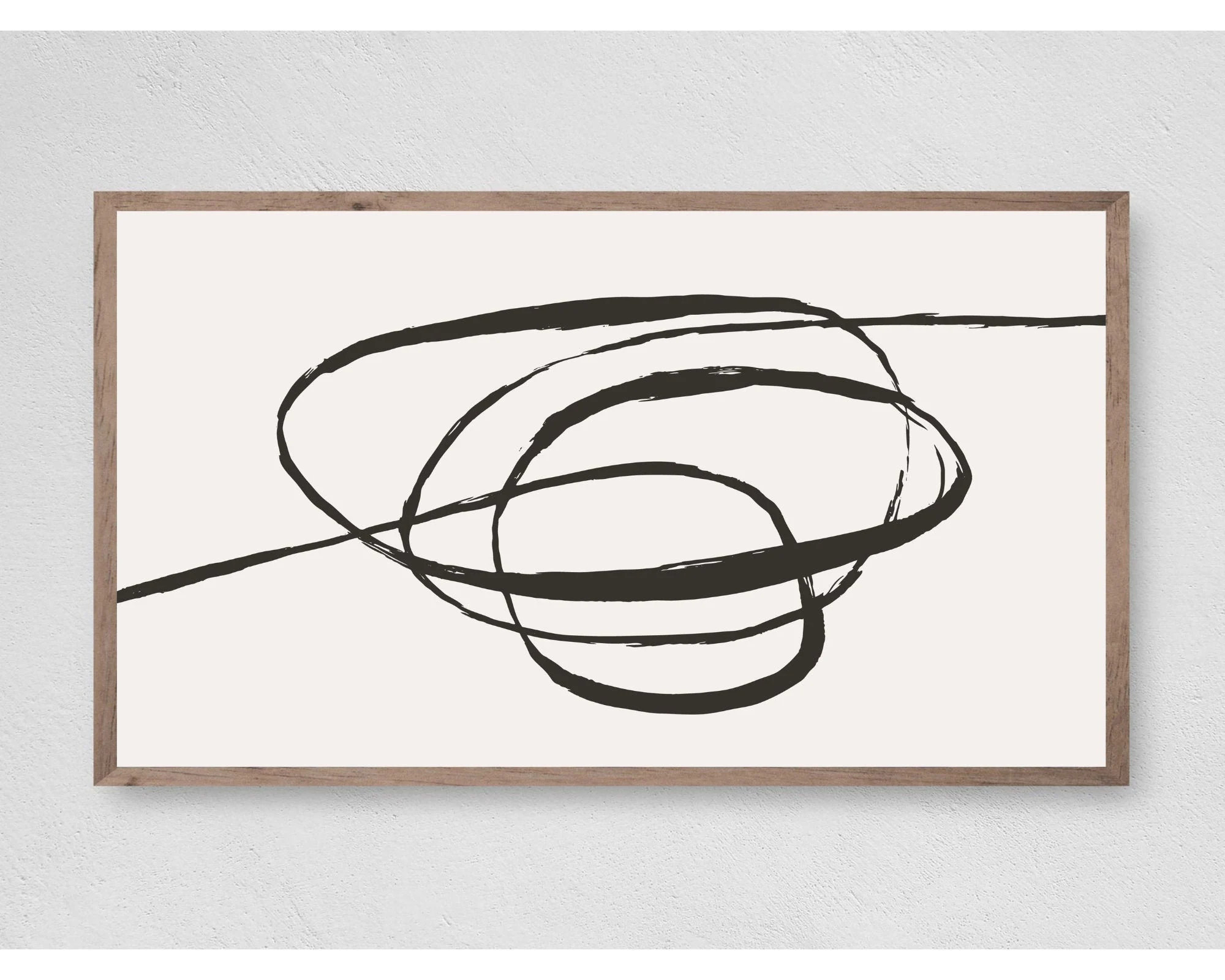 The Frame TV Art • Abstract Line Art • Modern, Minimalist Decor for the The Frame TV • Inst... | Etsy (US)