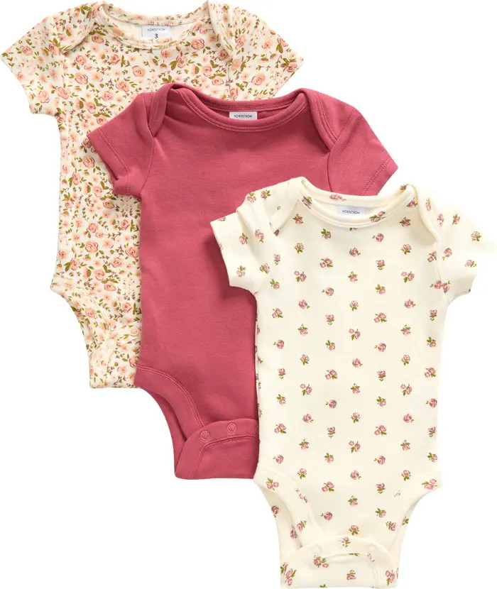 Nordstrom Assorted 3-Pack Bodysuits | Nordstrom | Nordstrom