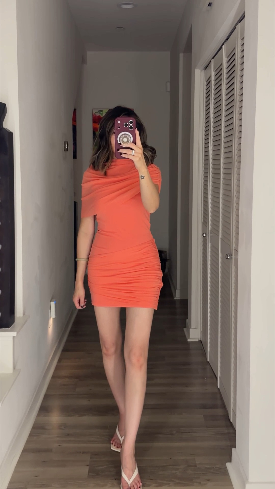 Spring dress ✨ How pretty is this coral color? The draping on this dress is stunning. Think date night, wedding and vacation. 

Spring dress, coral dress, The Stylizt 



#LTKdayinmylife #LTKootd #LTKWedding